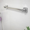 Showerdrape Pushloc 430Mm Stainless Steel Suction Wall Mounted Towel Rail