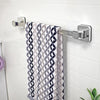 Showerdrape Pushloc 430Mm Stainless Steel Suction Wall Mounted Towel Rail