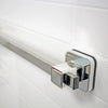 Showerdrape Pushloc 430Mm Stainless Steel Suction Wall Mounted Towel Rail