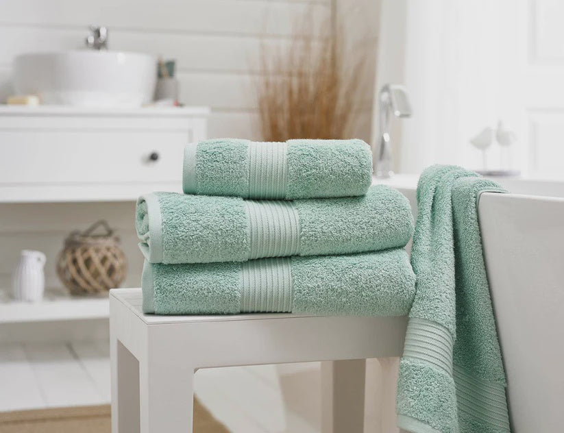 Bliss Pima 650gsm Supersoft Fluffy Cotton Towel Spearmint