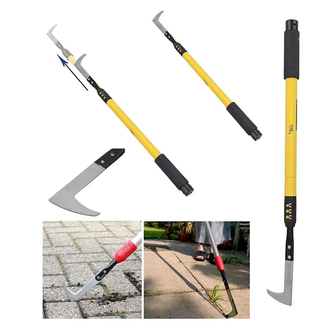 Green Blade Telescopic Extending Patio Groove Weed Remover