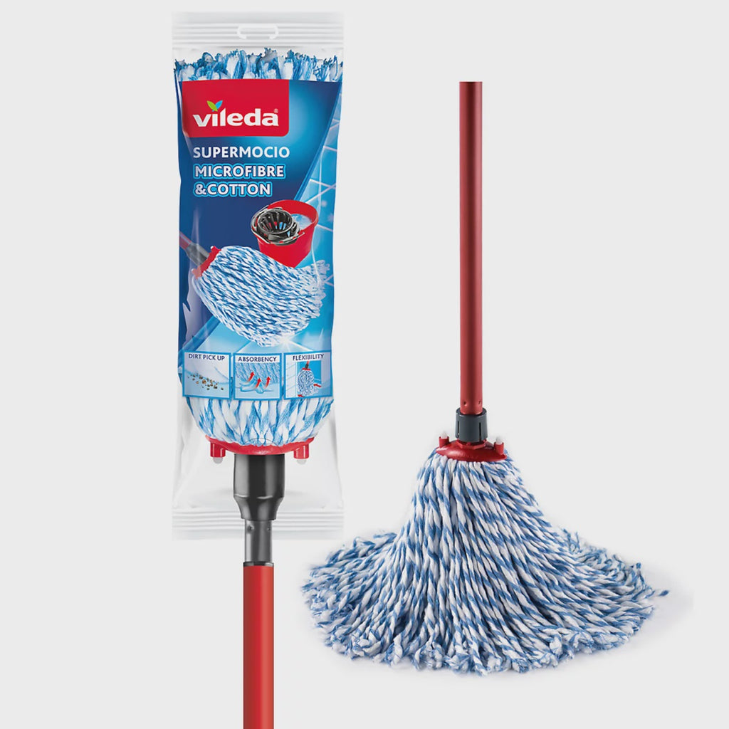 Vileda Supermocio Microfibre String Mop