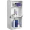 Croydex Double Door Plastic Cabinet - WC262122