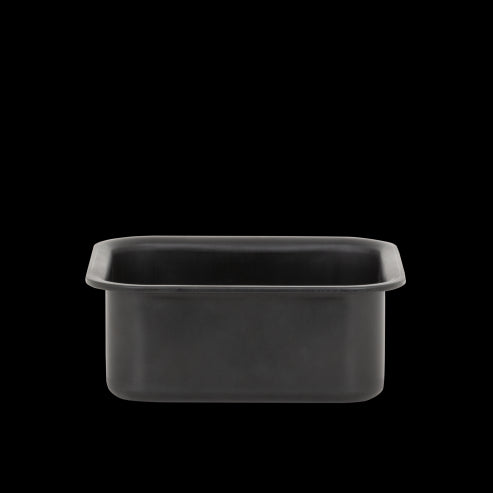 Wham Essentials 20cm Square Fixed Base Deep Cake Tin Black