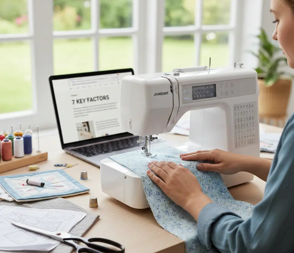 How to Choose a Sewing Machine: 7 Things to Consider Before You Buy