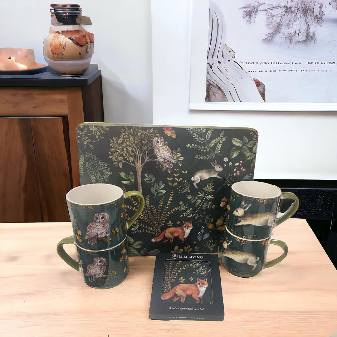 Matching Placemats, Coasters and Mugs