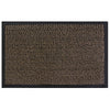 JVL Commodore Indoor Barrier Mat Brown & Black 120 X 240cm