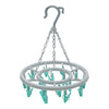 JVL 16 Peg Round Socks Hanger Airer Dryer