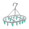 JVL 20 Peg Oval Socks Hanger Airer Dryer