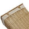 Acacia Rectangular Willow Laundry Basket Large