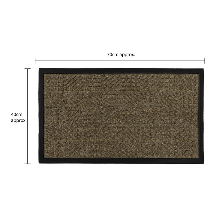 Firth Scraper Doormat 40x70cm - Brown