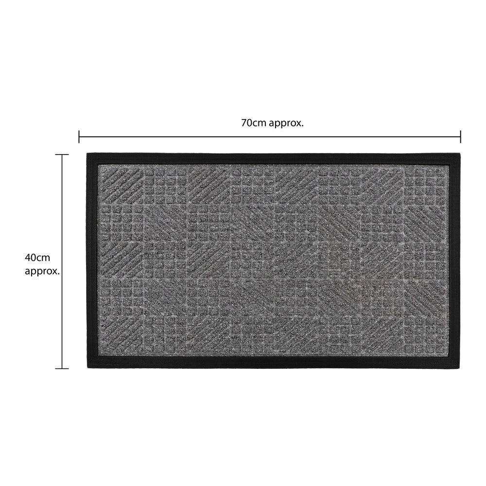 Firth Scraper Doormat 40x70cm Grey
