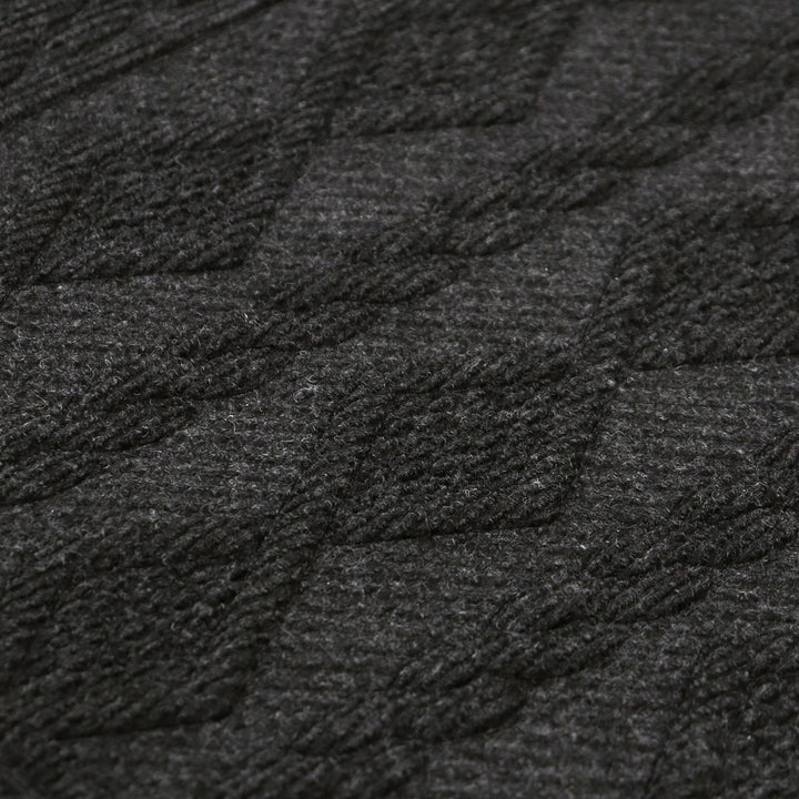 Knit Scraper Doormat Charcoal 40x60cm