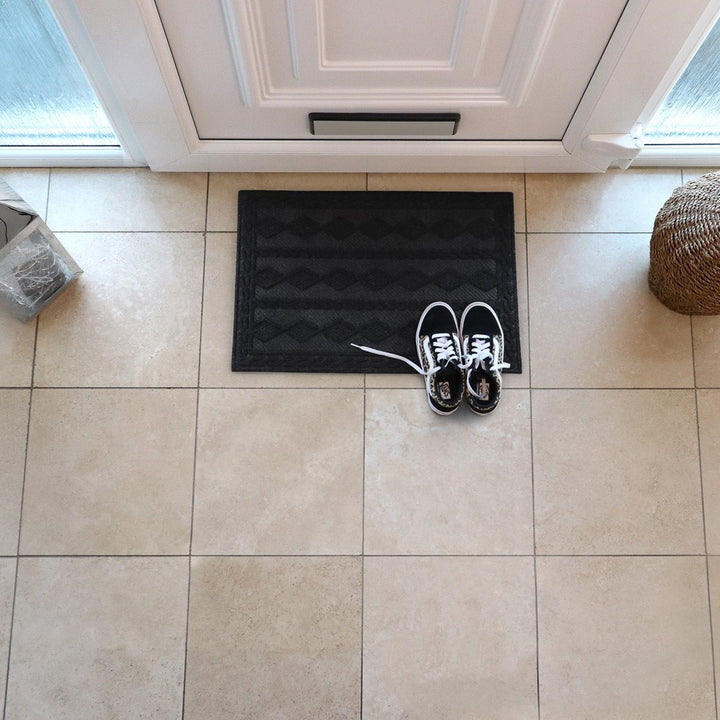 Knit Scraper Doormat Charcoal 40x60cm