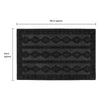 Knit Scraper Doormat Charcoal 40x60cm