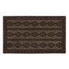 Knit Scraper Doormat Brown 40x60cm