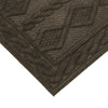 Knit Scraper Doormat Brown 40x60cm