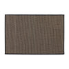 Antarra Machine Washable Doormat, 50x75cm - Black/Brown