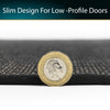 Antarra Machine Washable Doormat, 50x75cm - Black/Brown