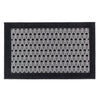Allure Machine Washable Doormat, 50x75cm - Black