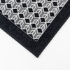 Allure Machine Washable Runner, 50x150cm - Black