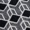 Allure Machine Washable Runner, 50x150cm - Black