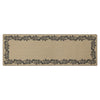 JVL Elegance Runner, Scroll Boarder - 50x150cm