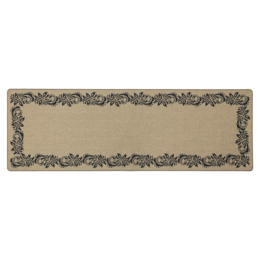 JVL Elegance Runner, Scroll Boarder - 50x150cm