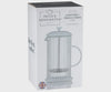 Luxe Cafetiere/French Press White 1l