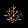 Premier 61cm Twinkling FlexiBrights Snowflake With 196 LEDs