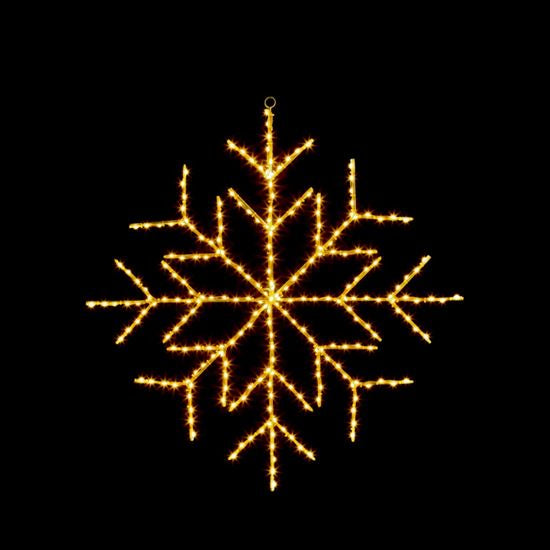 Premier 61cm Twinkling FlexiBrights Snowflake With 196 LEDs