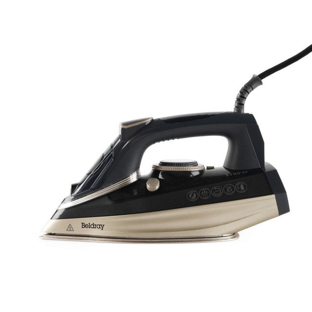 Beldray Ultra Ceramic 3100W Steam Iron - Black/Platinum