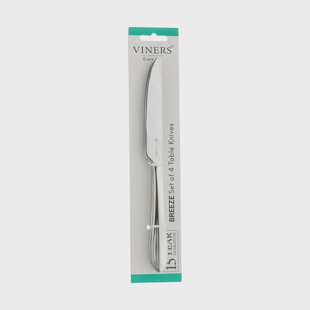 Everyday Breeze 18/0 4pc Table Knife Set