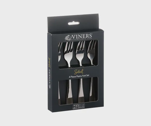 Viners Select 18/0 4pce Pastry Forks Set