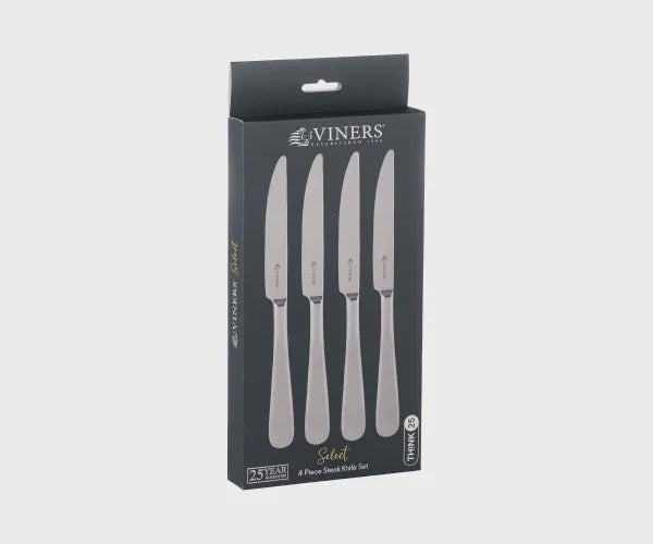 Viners Select 18/0 4pce Steak Knives
