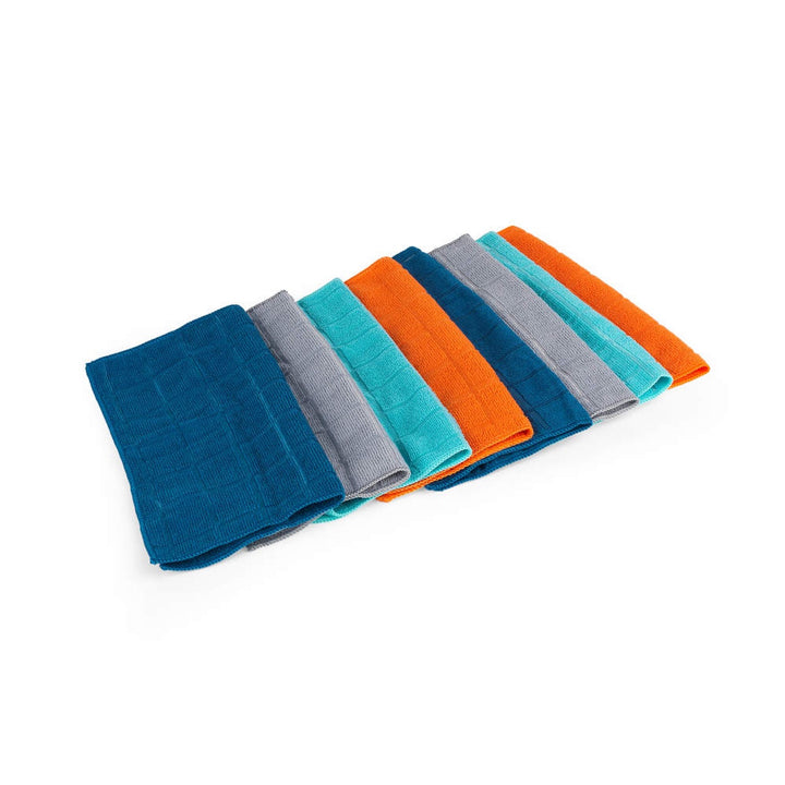 Beldray Super Absorbent Microfibre Cleaning Cloths - 8 Pack
