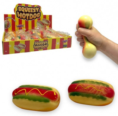 Squeezy 9cm Hotdog