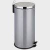 Miller Stainless Steel 30Ltr Pedal Bin Silver Grey