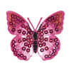 Motif C: Pink Sequin Butterfly