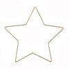 Craft Hoops: Wire: Star: 25cm: Gold