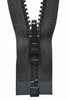 Vislon Flip Over Zip: 61cm: Black