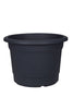 Round Milano Planter 50cm - Gunmetal