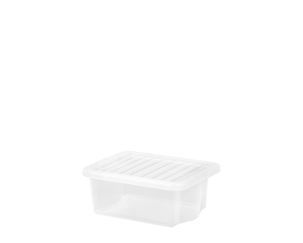 Crystal 16L Box & Lid Clear