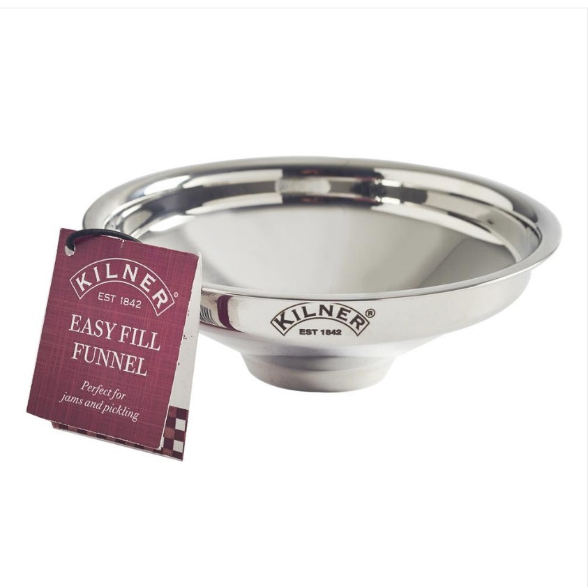 Kilner Wide Mouthed Funnel, Stainless Steel