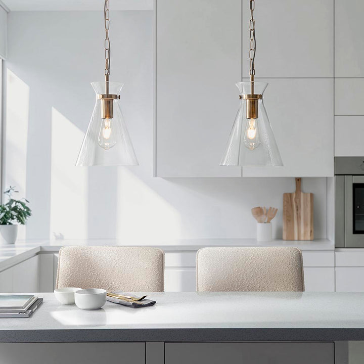 Harlow Pendant - Br Aged Brass (DHD)