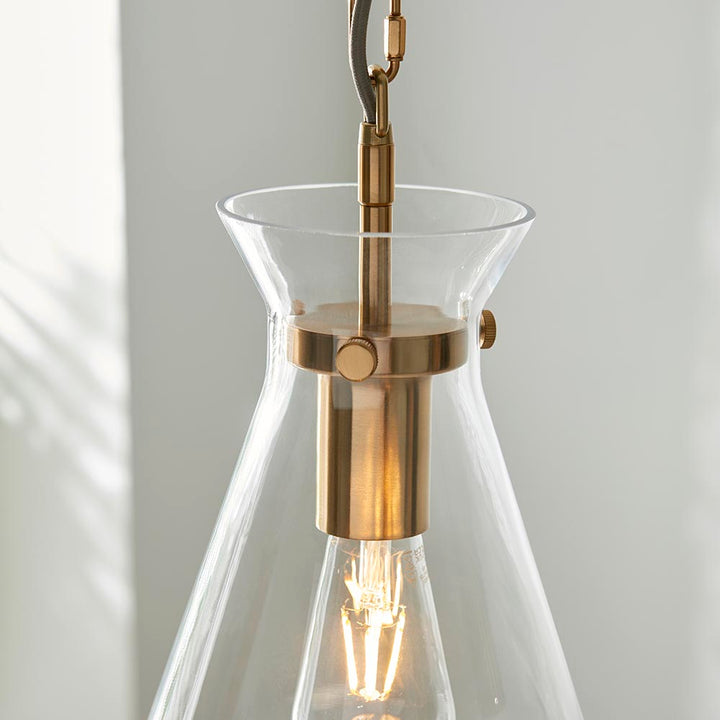 Harlow Pendant - Br Aged Brass (DHD)