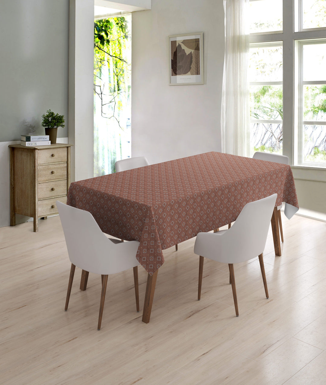 Wipeclean Table Cloth 140cm/54in By The Metre  - 1169-4