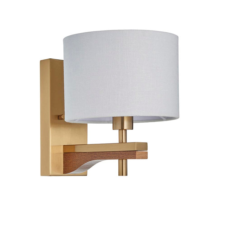 Heathcliff Wall - Br Aged Brass/Natural Linen (DHD)