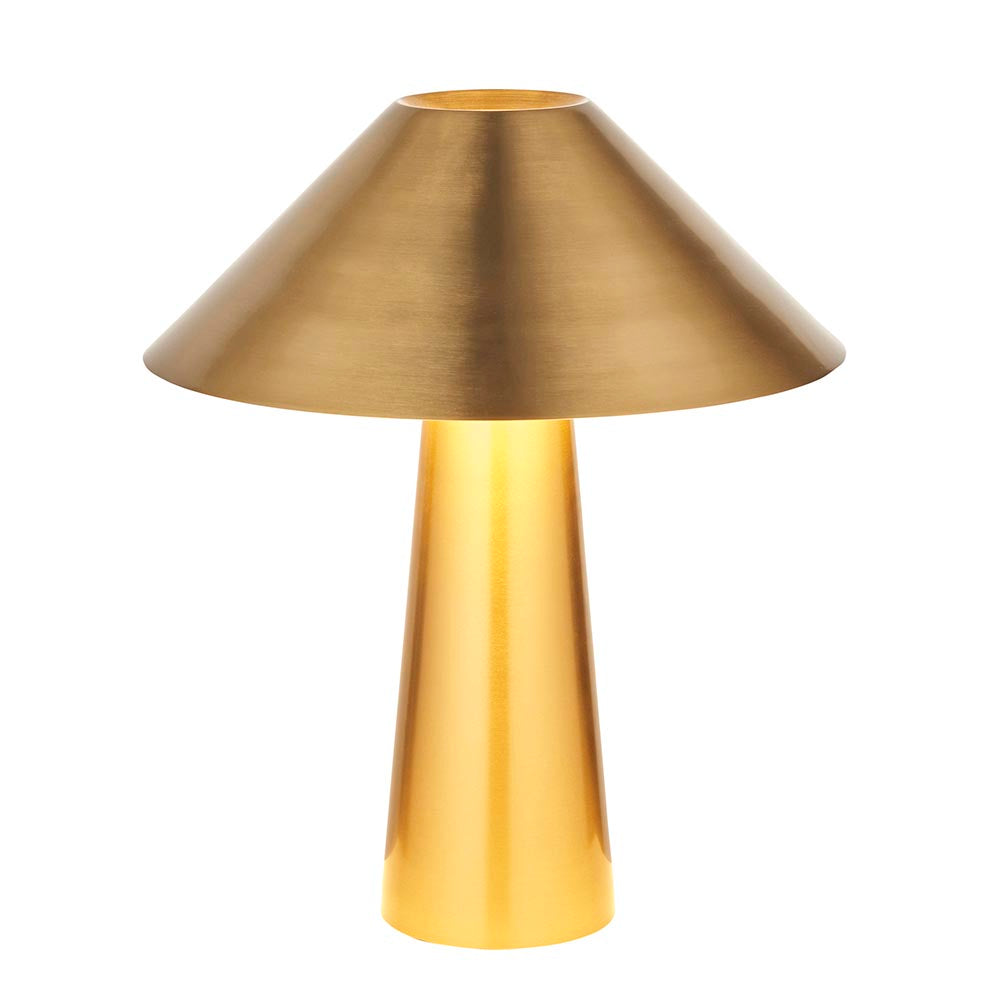 Isak Table - Br Aged Brass (DHD)