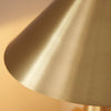 Isak Table - Br Aged Brass (DHD)